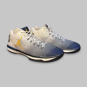 Air Jordan XXXI Low “Golden Bears” White/Navy/Gold Men’s Sneakers - Size 14